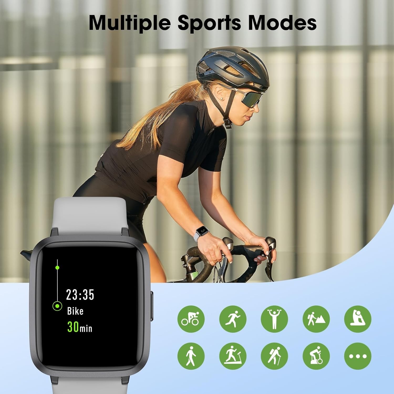 Fitness Tracker Watch with Heart Rate Monitor, Large Screen Activity Tracker …