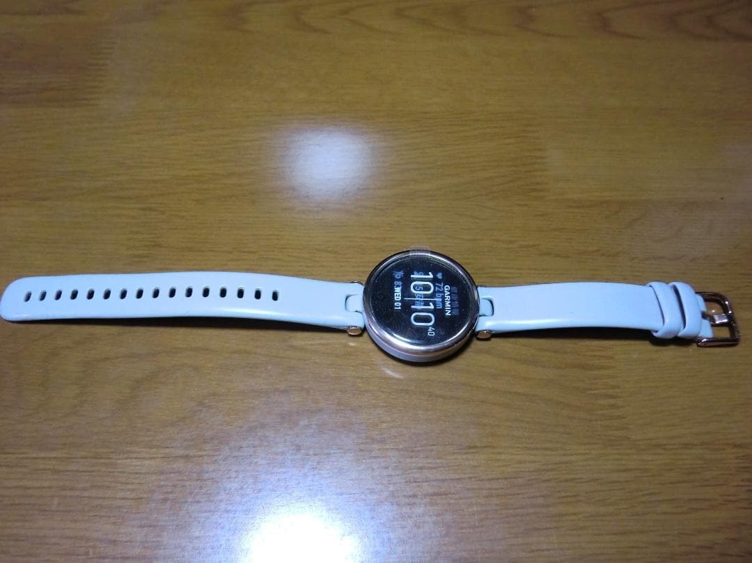 Garmin Lily Sport Edition Smartwatch Fitness White/Cream Gold