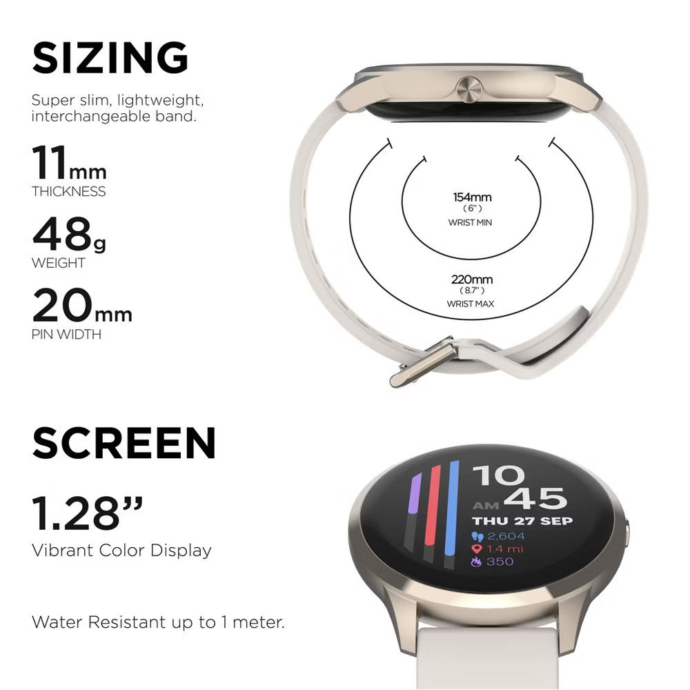 iTouch Sport 4 Smartwatch – Titanium