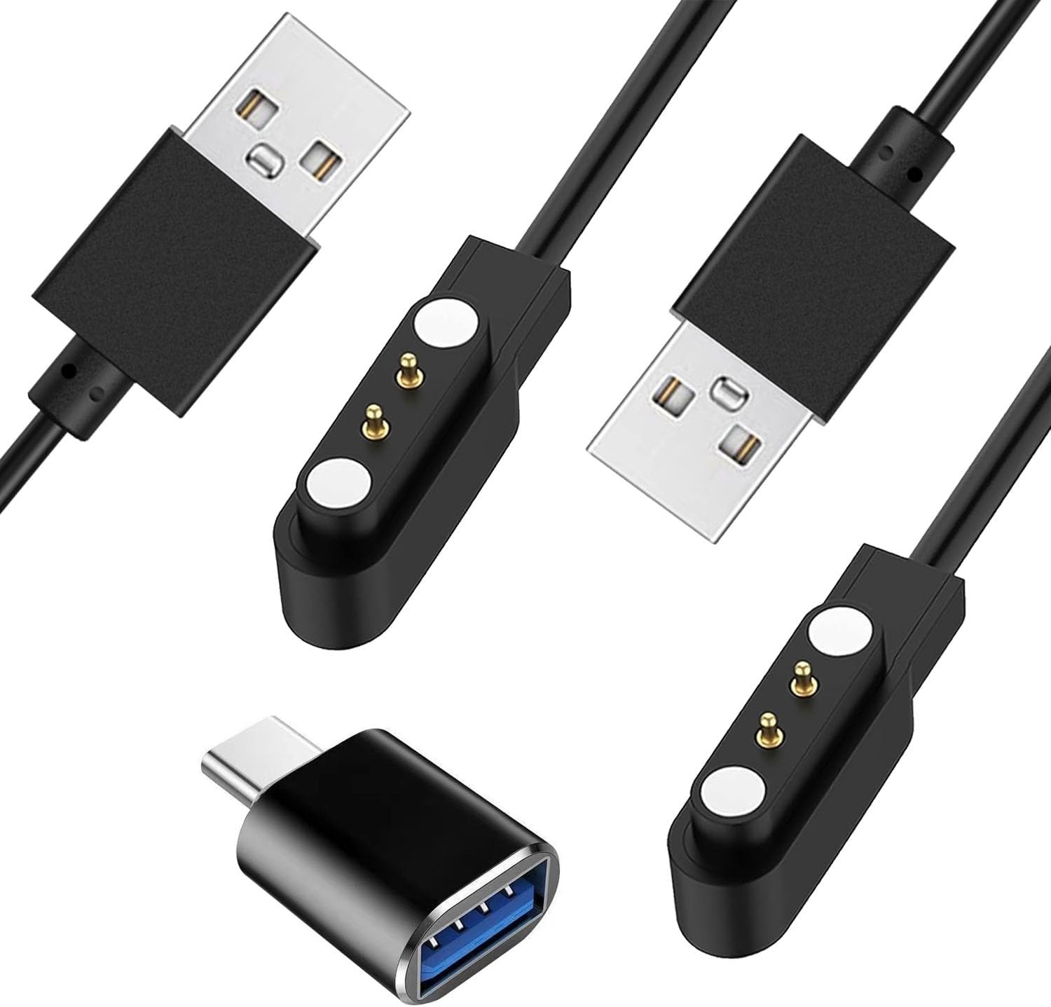 Smart Watch Charger, 4mm Magnetic USB Charging Cable for Smart Watches ROHS/CE