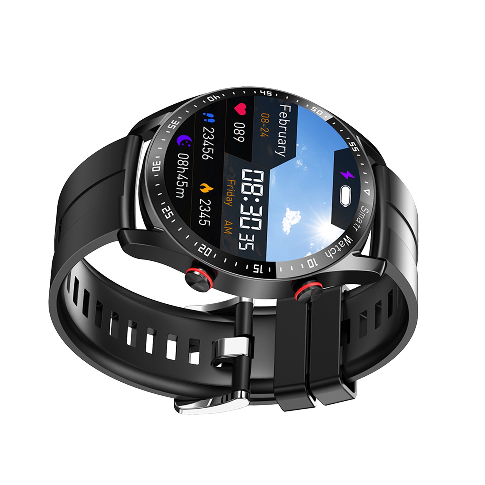 Smart Sports Watch With 1.52 Inch Screen BT Call Health Monitoring Multi-Sp GAKQ