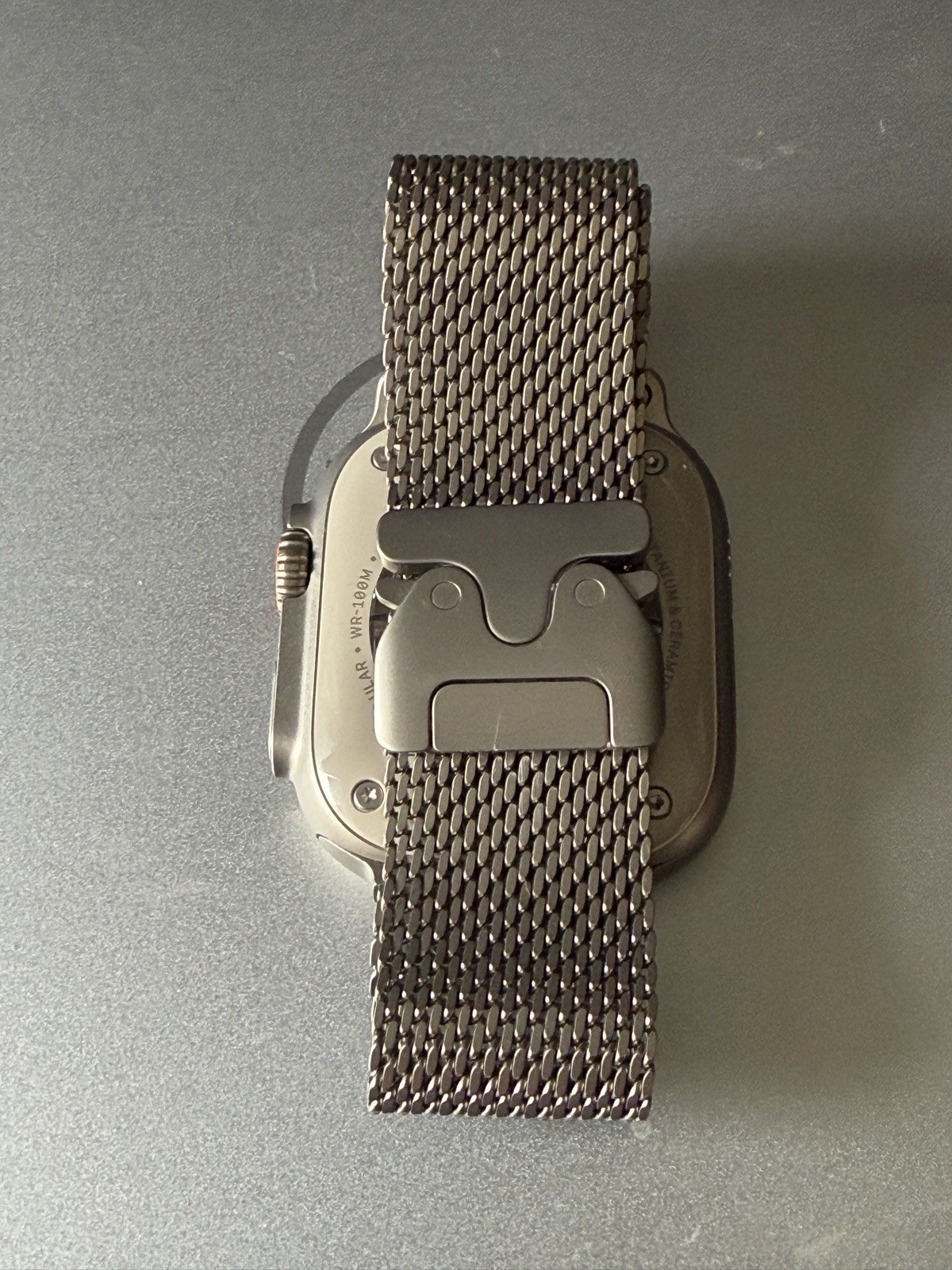 Apple Watch Ultra 3 49mm Titanium Case With Apple Milanese Loop Band Plus Extras
