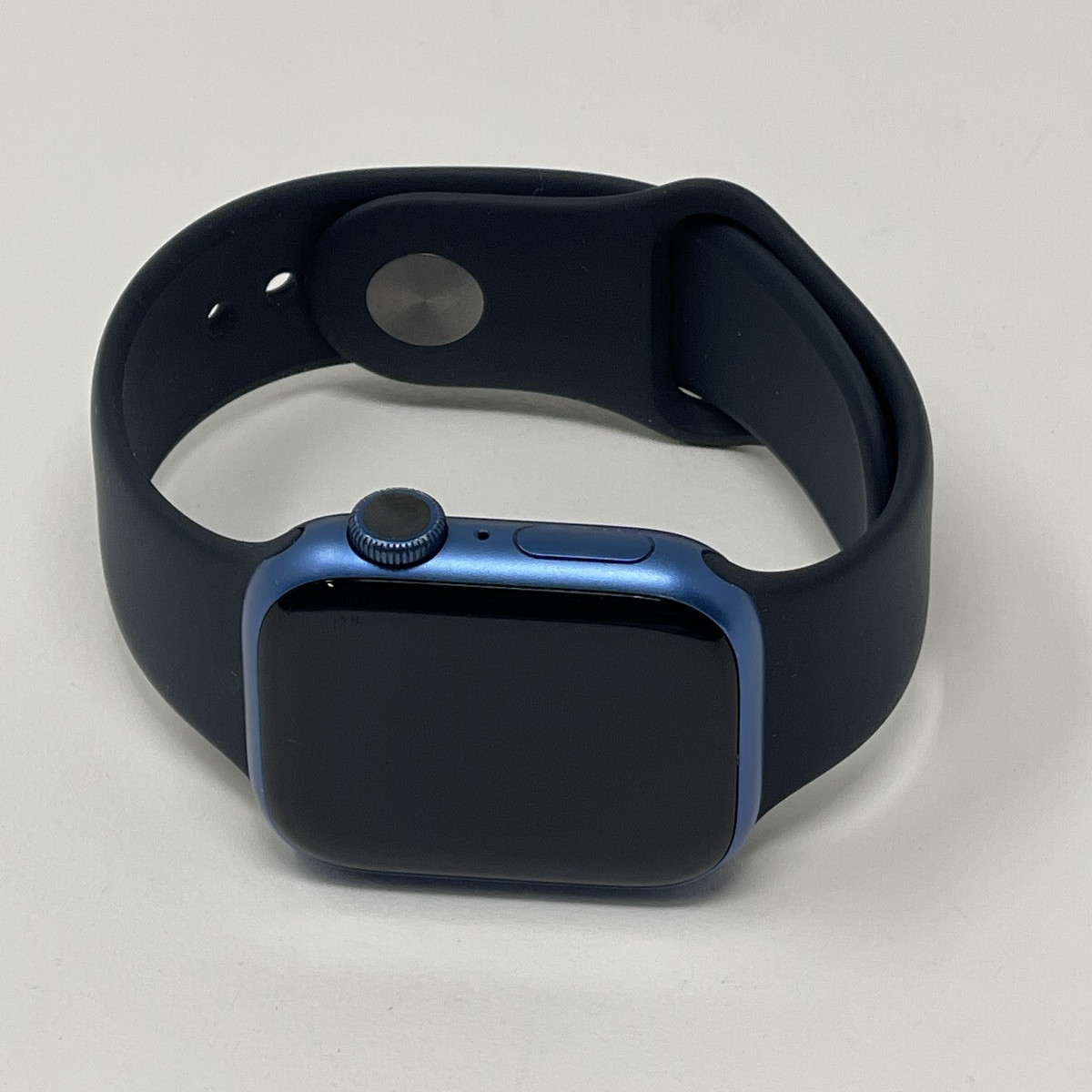 Apple Watch Series 7 41mm Blue Aluminum Case Abyss Blue Sport band GPS Only Used