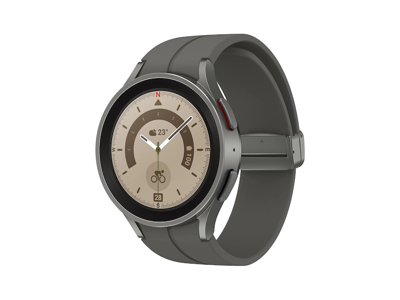 Samsung Galaxy Watch 5 Pro SM-R925 LTE 45MM Gray Titanium B Medium Burn