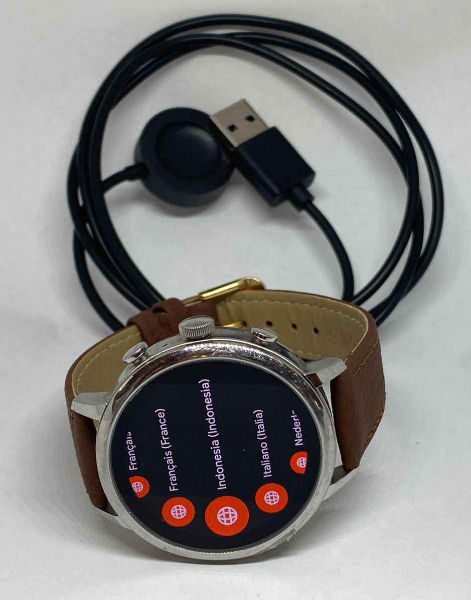 Fossil Gen 4 Authentic Digital Dial Smart Watch Custom Band FTW6014 DC83