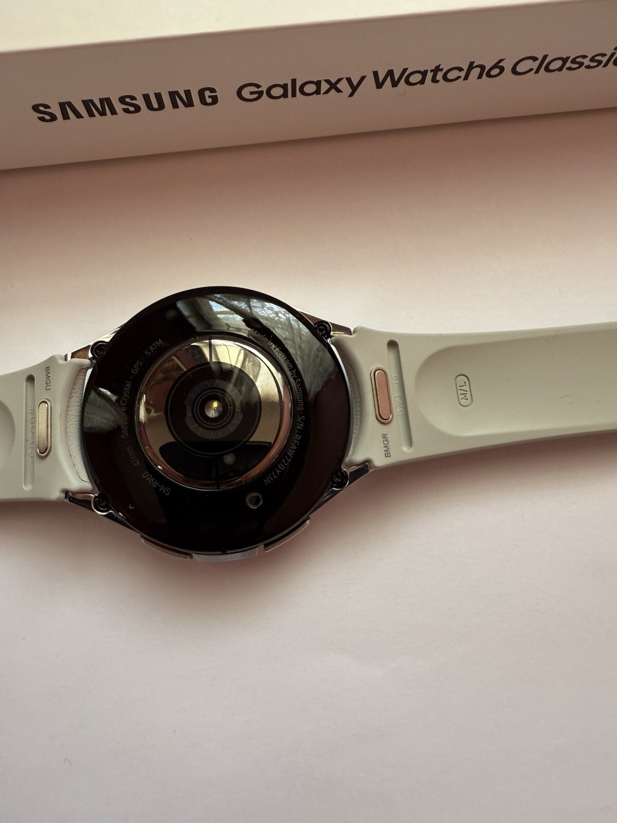 Samsung Galaxy Watch6 Classic SM-R960 47mm Stainless Steel Case with Hybrid Band