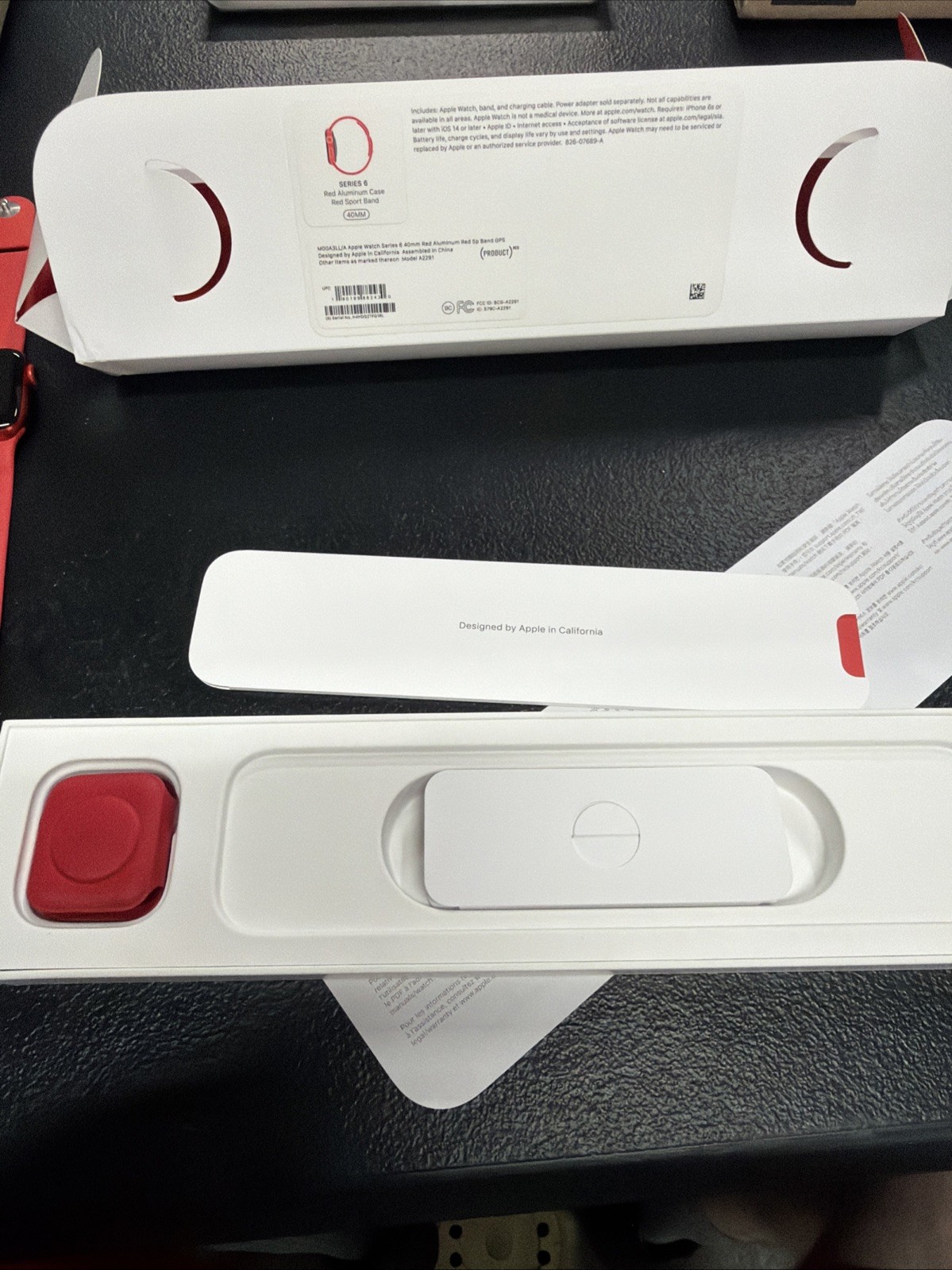 Apple Watch Series 6 40mm Product RED GPS WiFi Bluetooth M00A3LL/A
