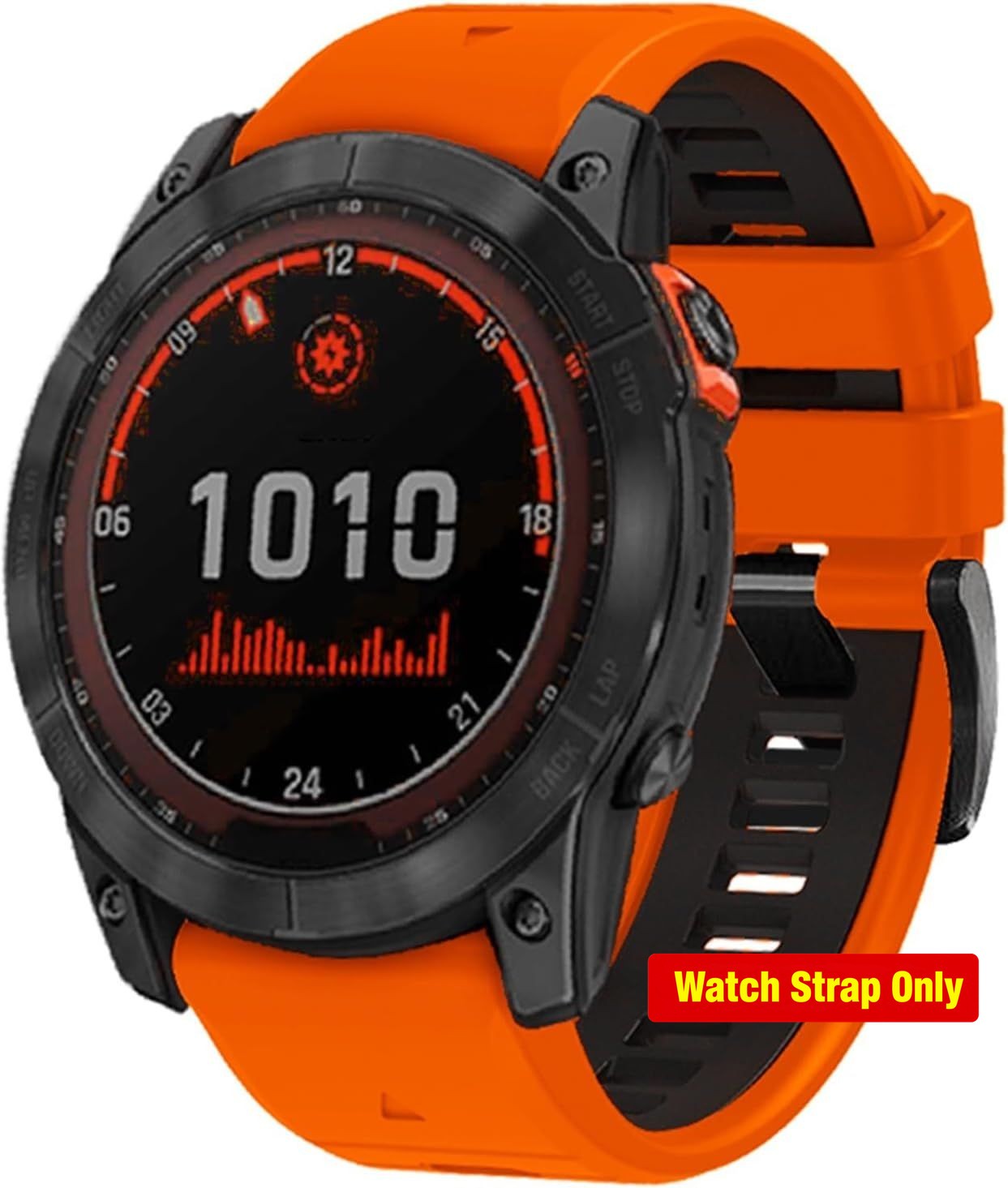 26mm Silicone Strap Compatible with Garmin Fenix 7X Sapphire Solar