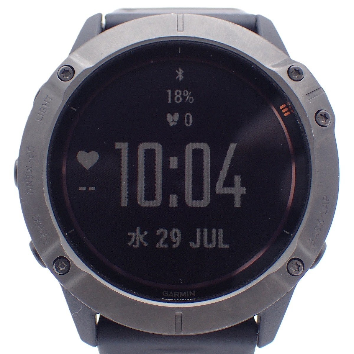 GARMIN fenix 6X Pro Dual Power Smartwatch Black GPS Pre-Owned Outdoor GPS Watch