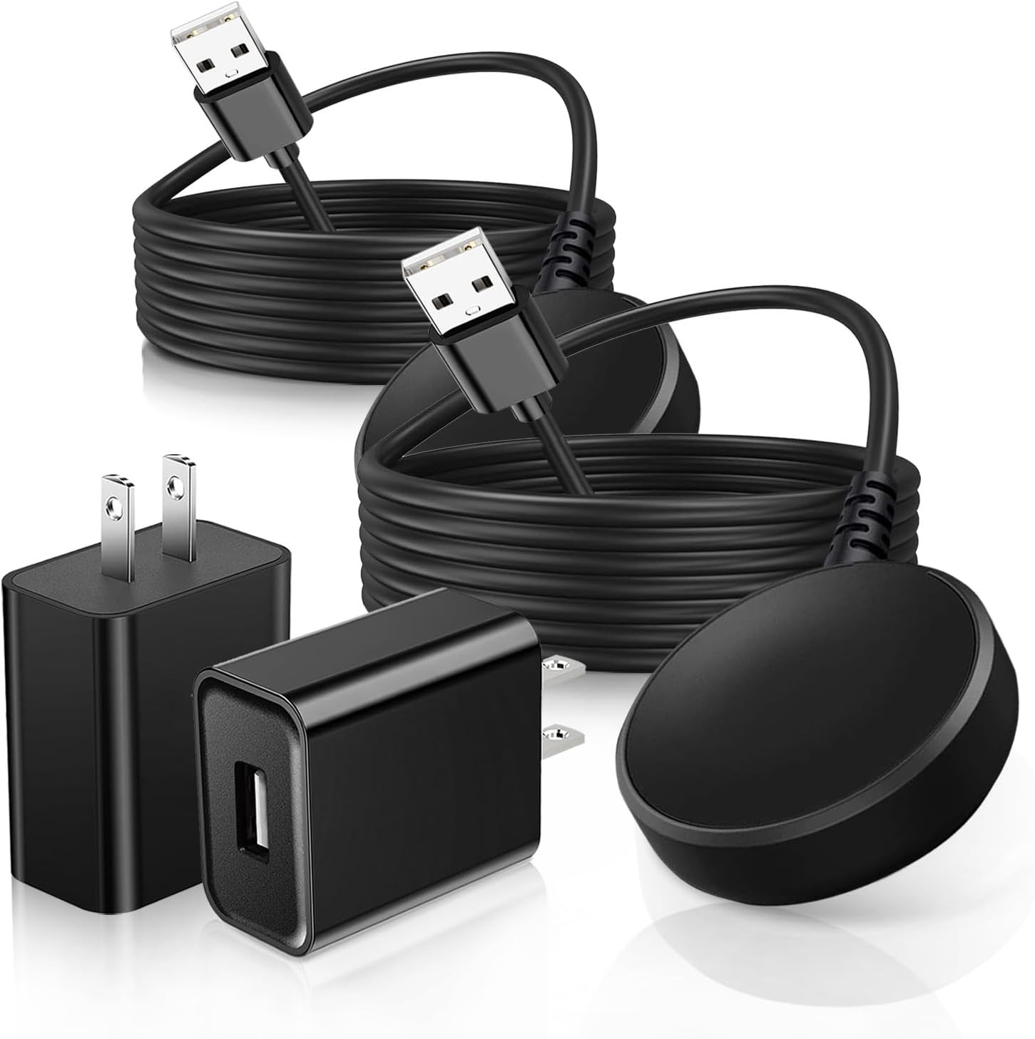 2 Pack Watch Charger Adapter for Samsung Galaxy Watch 8/8 Classic/7/6/5/4/3/FE