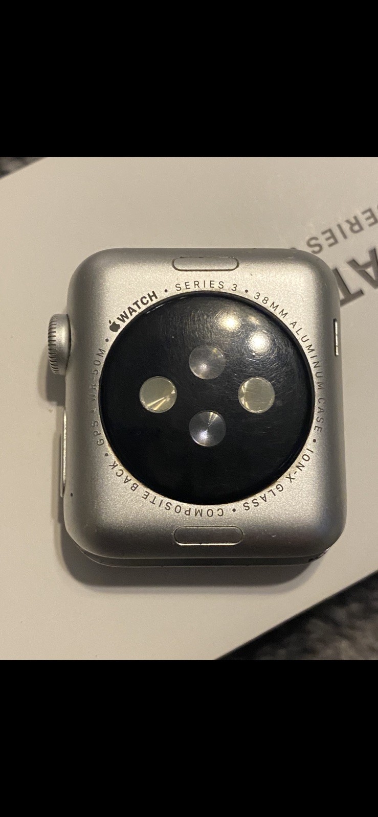 Apple Watch Series 3 Silver Aluminium w/extras