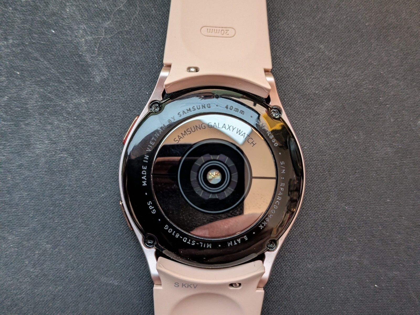 SAMSUNG Galaxy Watch 40mm SM-R860 Smartwatch GPS Bluetooth & WiFi – Pink Gold