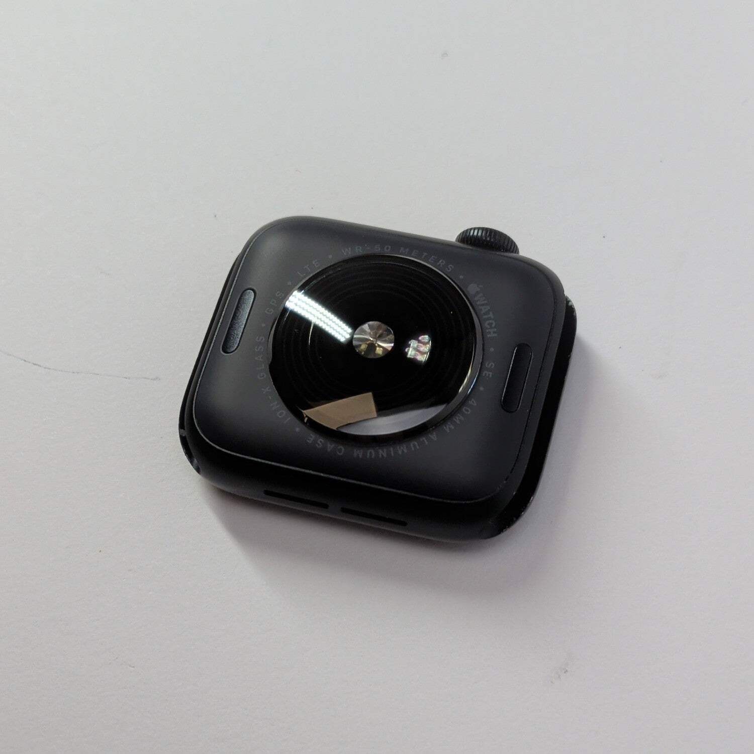 Unlocked Apple Watch SE 2nd Gen 40MM Black Aluminum MXFR3LL/A Face Only