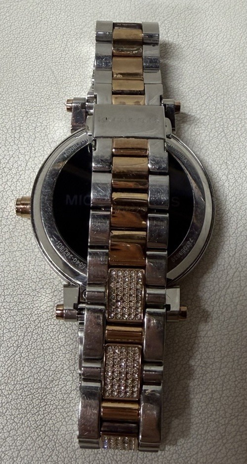 Michael Kors Access DW7E Smartwatch Silver Gold Two-Tone Women’s – For Parts