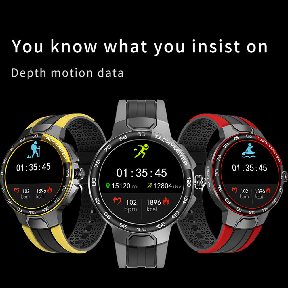 Smartwatch Outdoor Bluetooth Watch Sport Running Fitness Tracker IP68 Waterproof