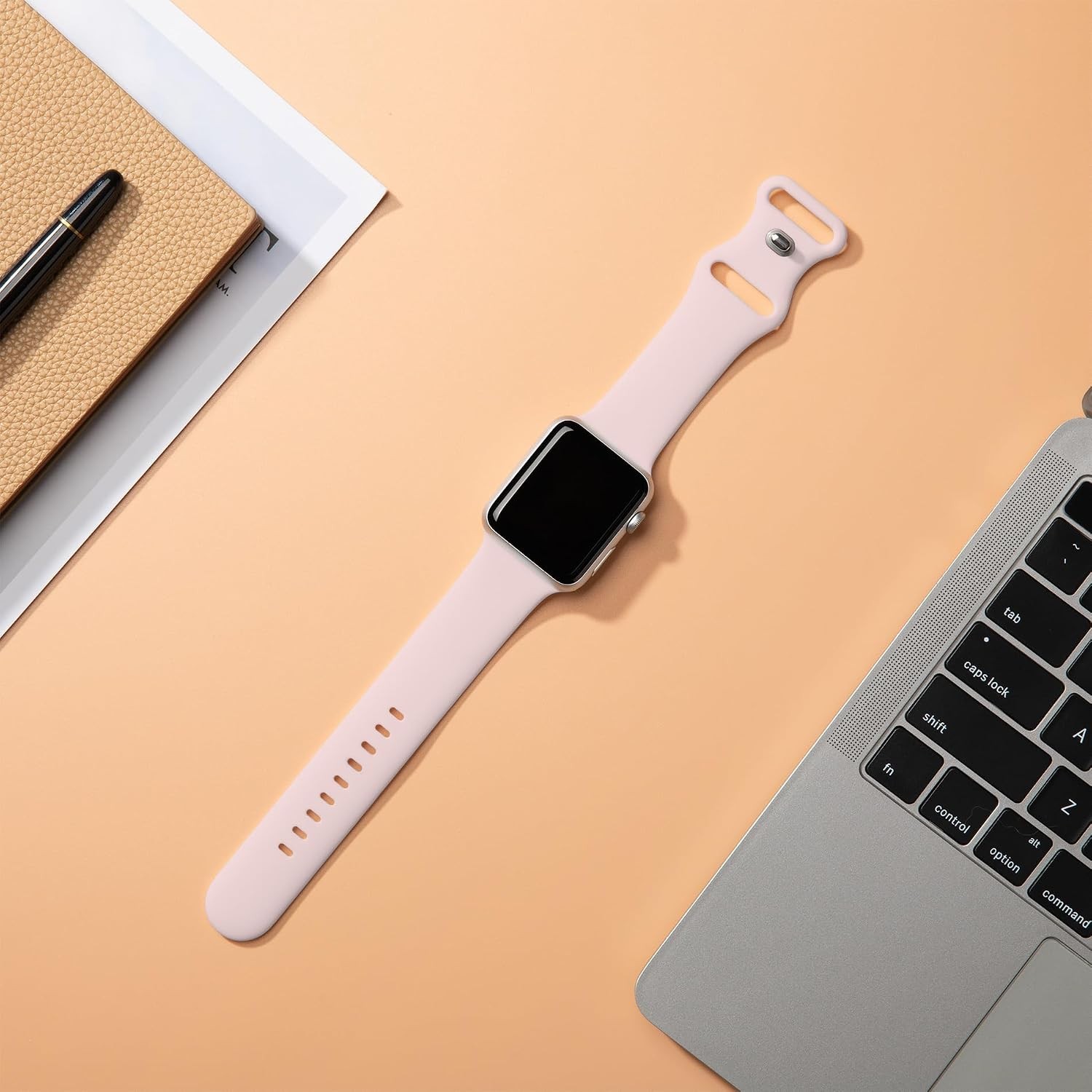 41mm Silicone Strap for Apple Watch Series 11 10 9 8 7 6 5 4 Compatible