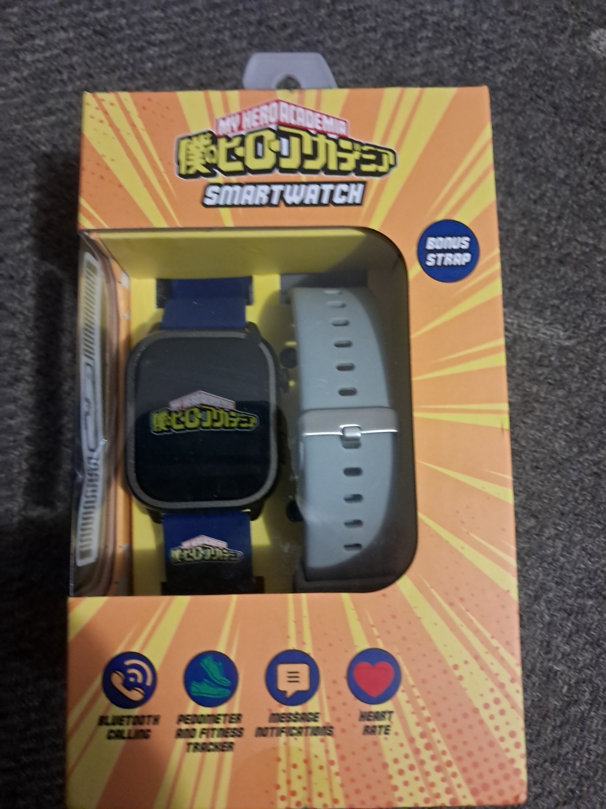 My Hero Academia Smartwatch w/ Bonus Strap New