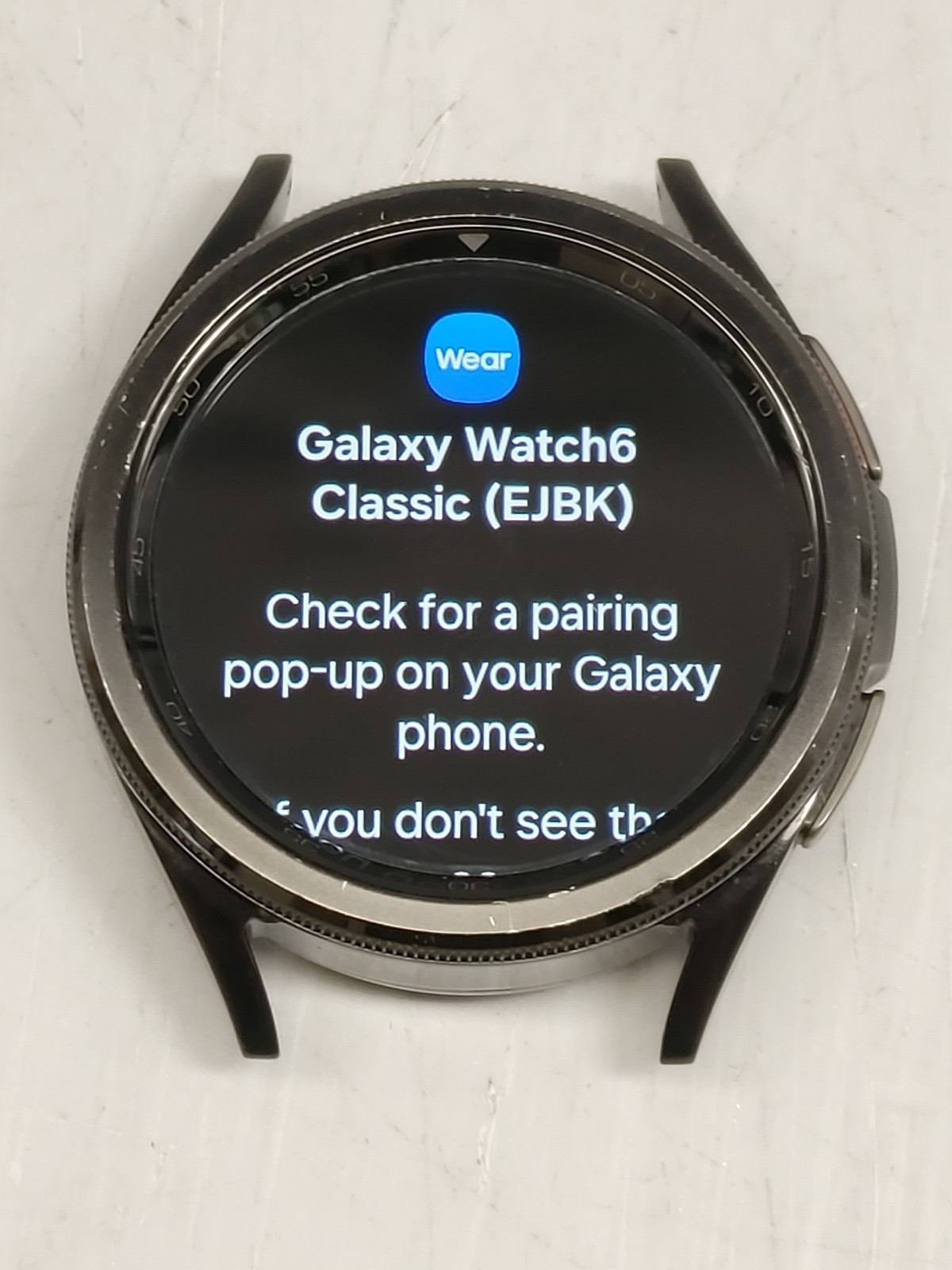 Samsung Galaxy Watch6 Classic 43mm Stainless Steel 4G LTE Smartwatch SM-R955U