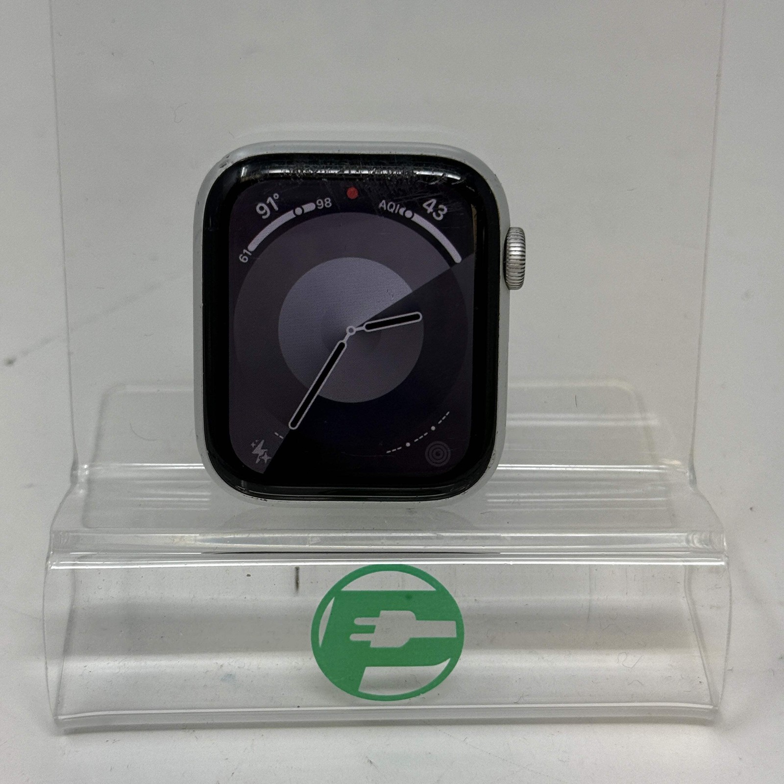 GPS Only Apple Watch SE 1st Gen 44MM Silver Aluminum A2352 Face Only