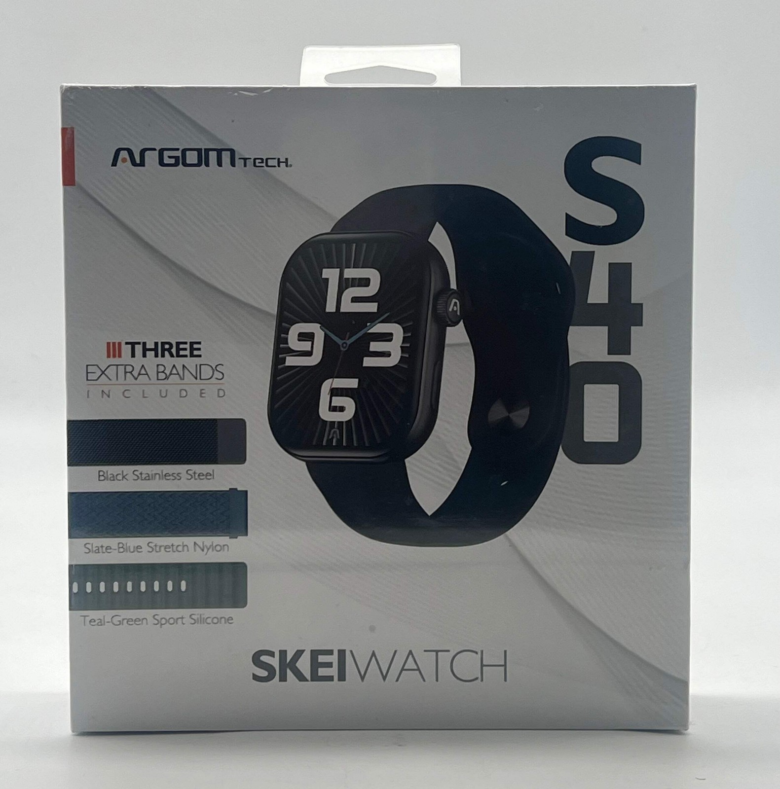Argomtech Skeiwatch S40 Gun Black GPS Only – New In Box