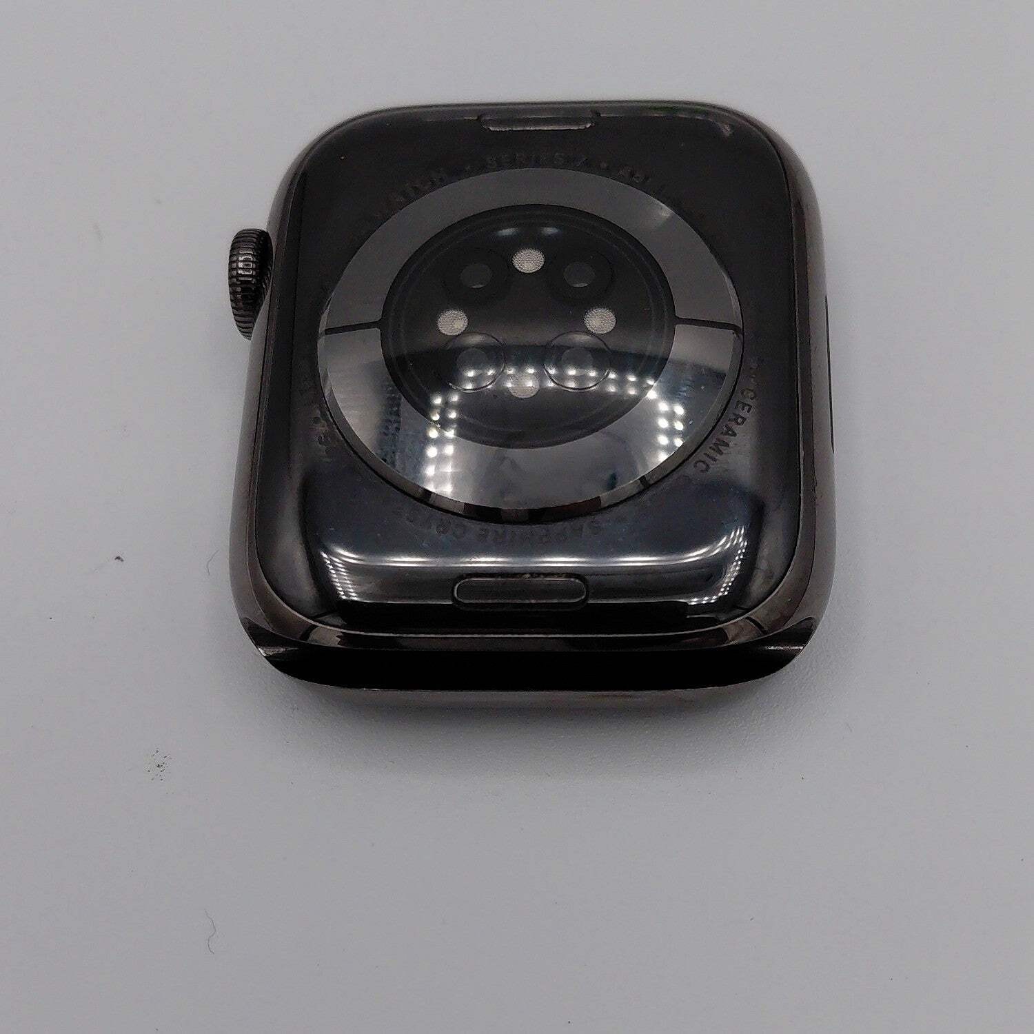Unlocked Apple Watch Series 7 45MM Graphite Stainless Steel MKJJ3LL/A Face Only