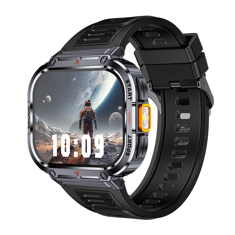2.0″Military Smart Watch Men (Call Receive/Dial) Rugged Tactical Fitness Tracker