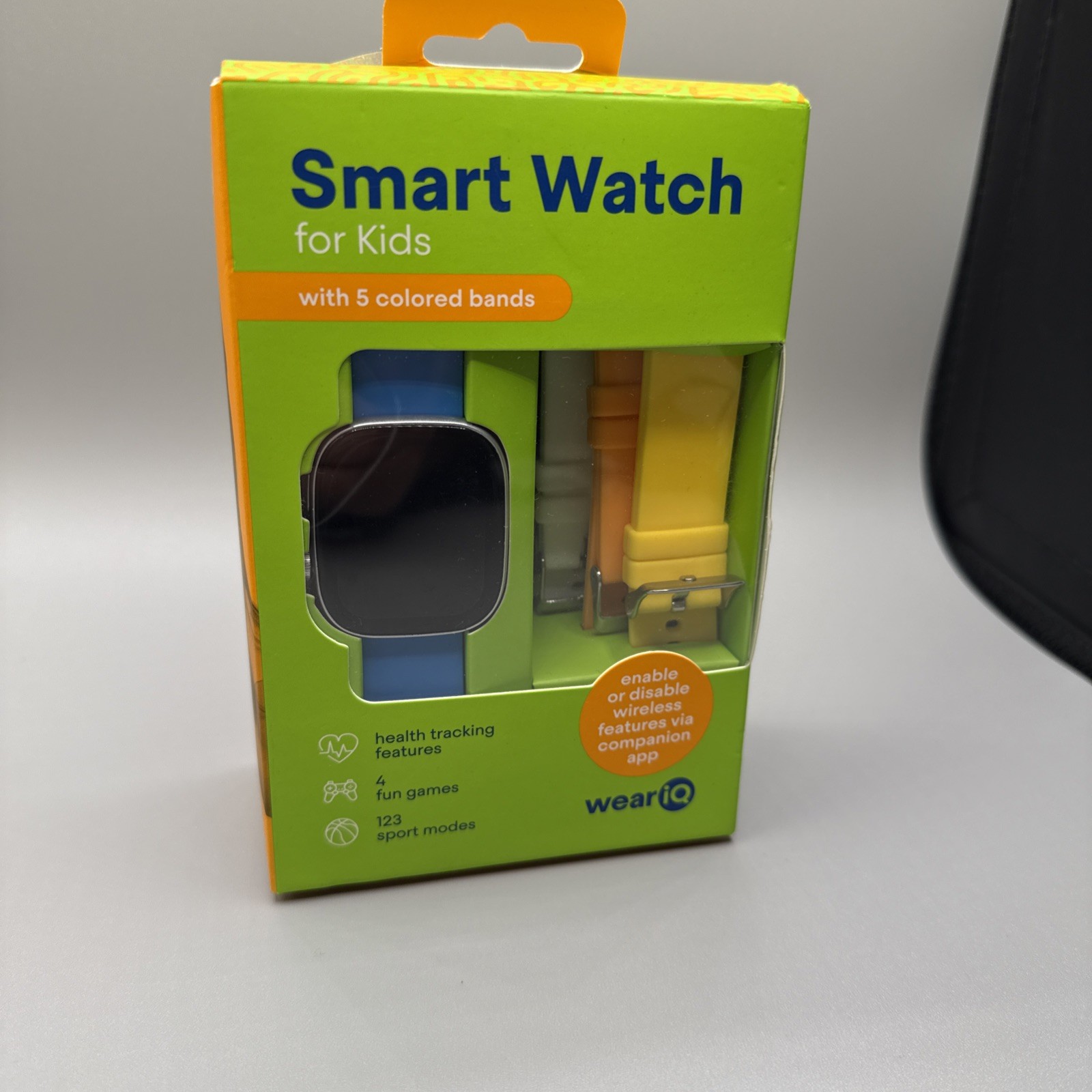WeariQ Kids Smart Watch with 5 Color Straps 1.75″ Large Screen Bluetooth B601
