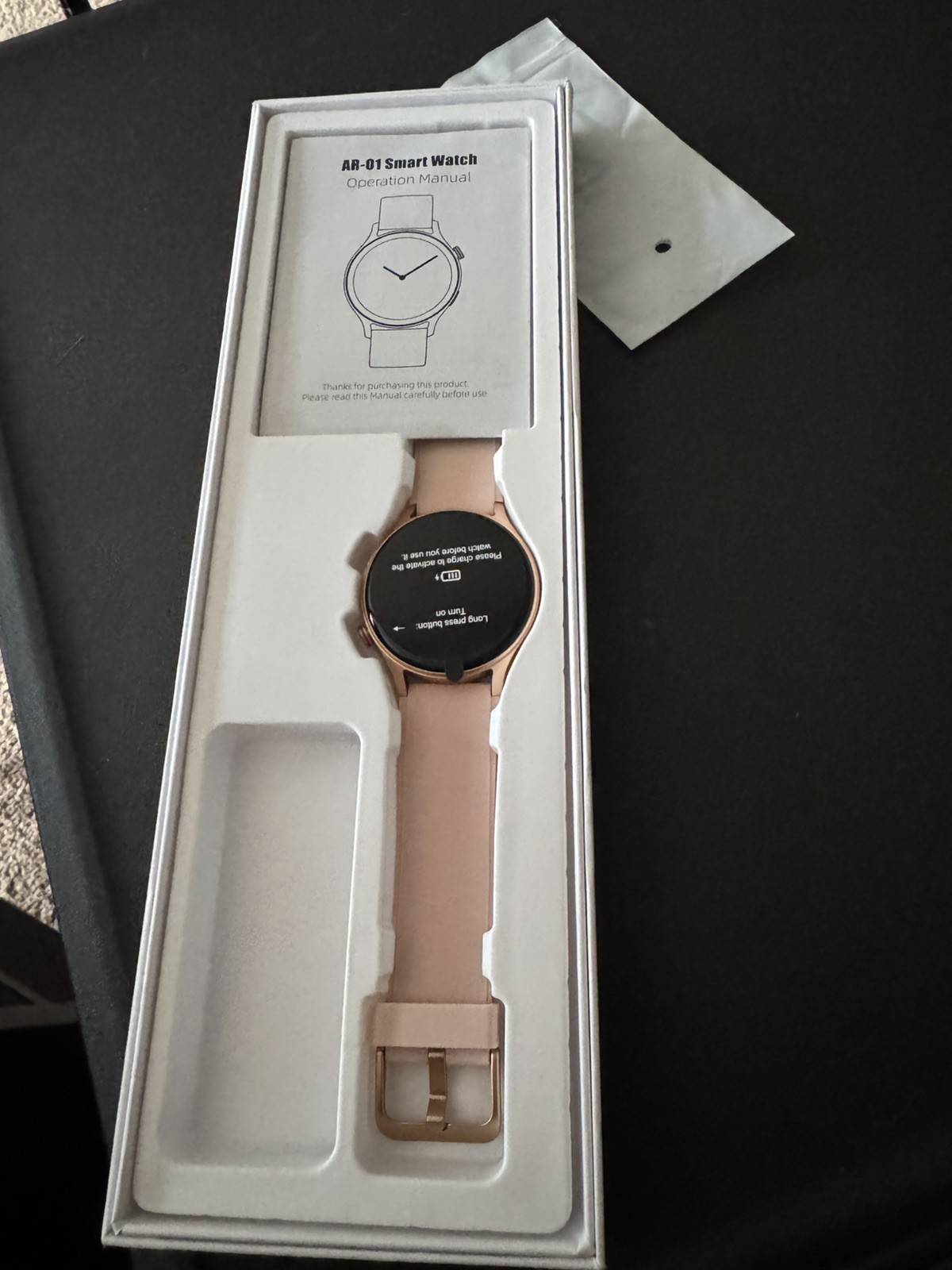 Women’s smart Watch 1.3″ AR-01 Touchscreen Fitness Tracker Heart Monitor Phone