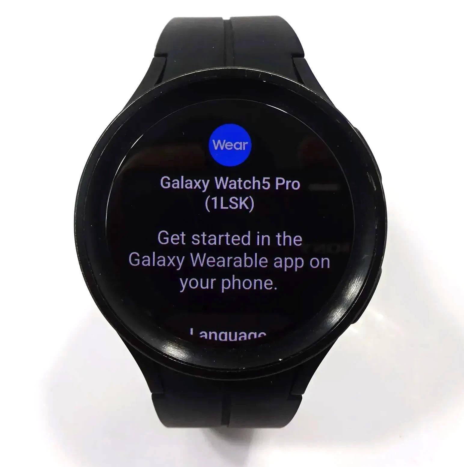 Samsung Galaxy Watch 5 Pro 45mm SM-R920 Sapphire GPS – Black