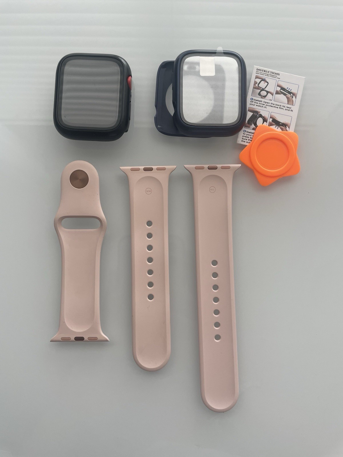 Apple Watch Series 6 (Product)Red – Aluminum, GPS – 44mm W/ Accessories