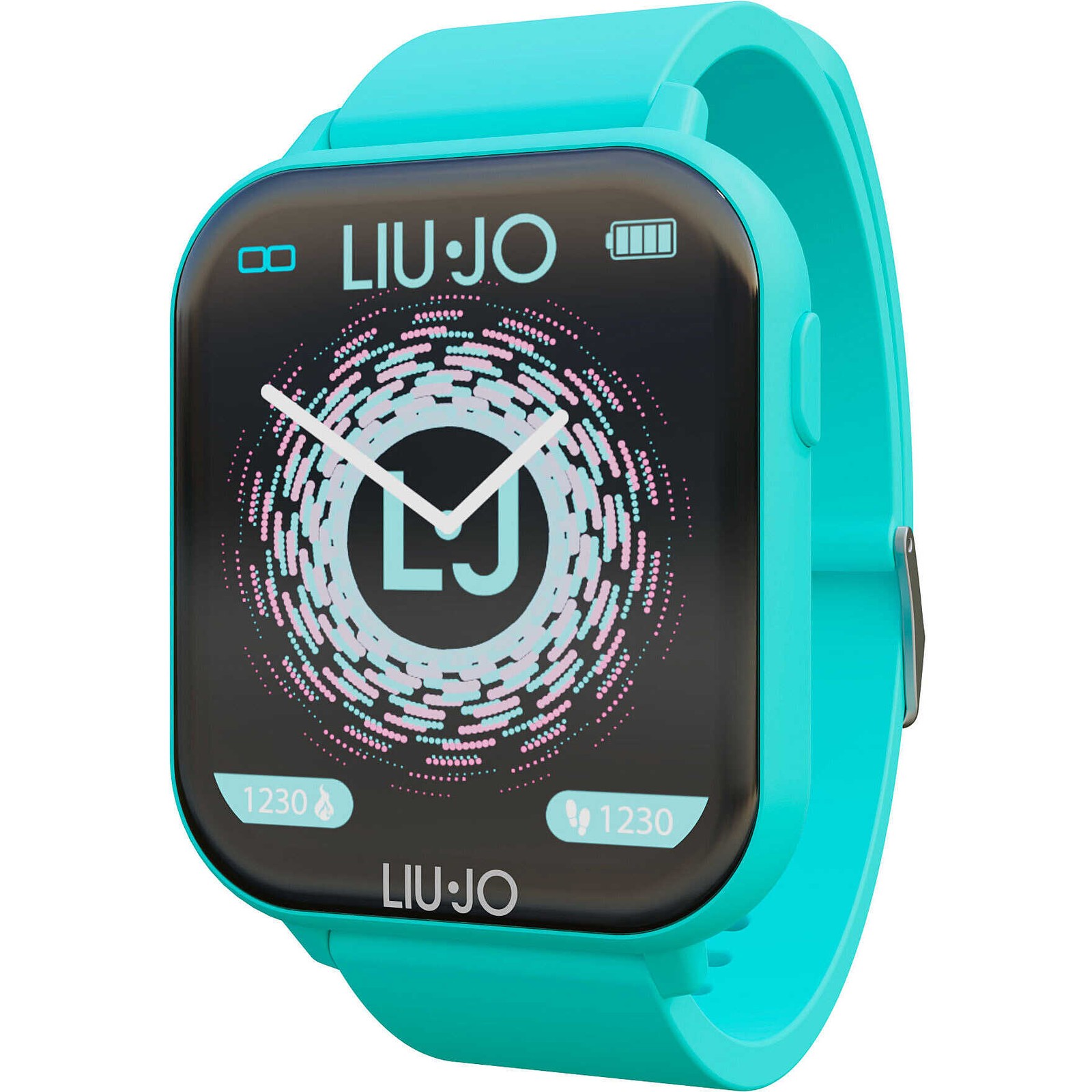 Smartwatch LIU JO LUXURY VOICE COLOR SWLJ068 Silicone Turquoise Touchscreen