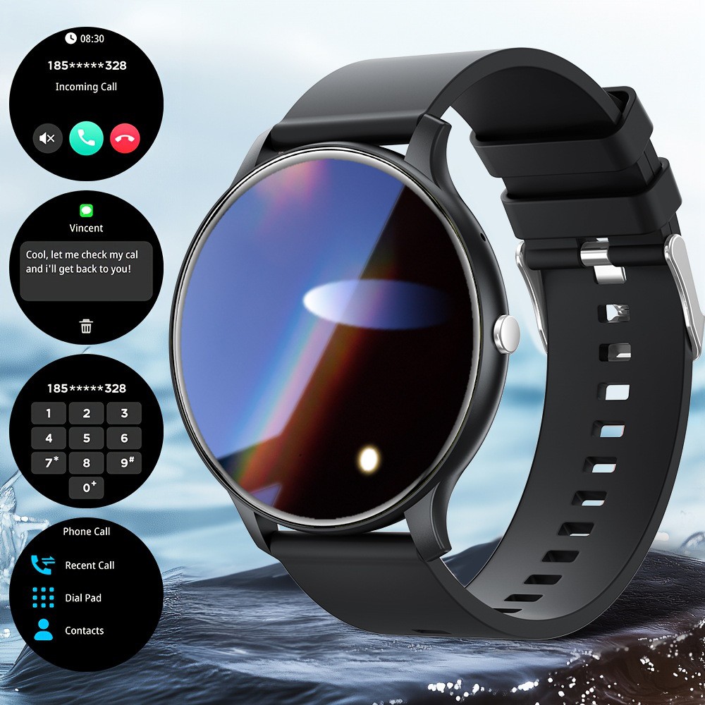 Smart Watch for Men Women Bluetooth Call Heart Rate IP68 120+ Sports Modes 1.46″