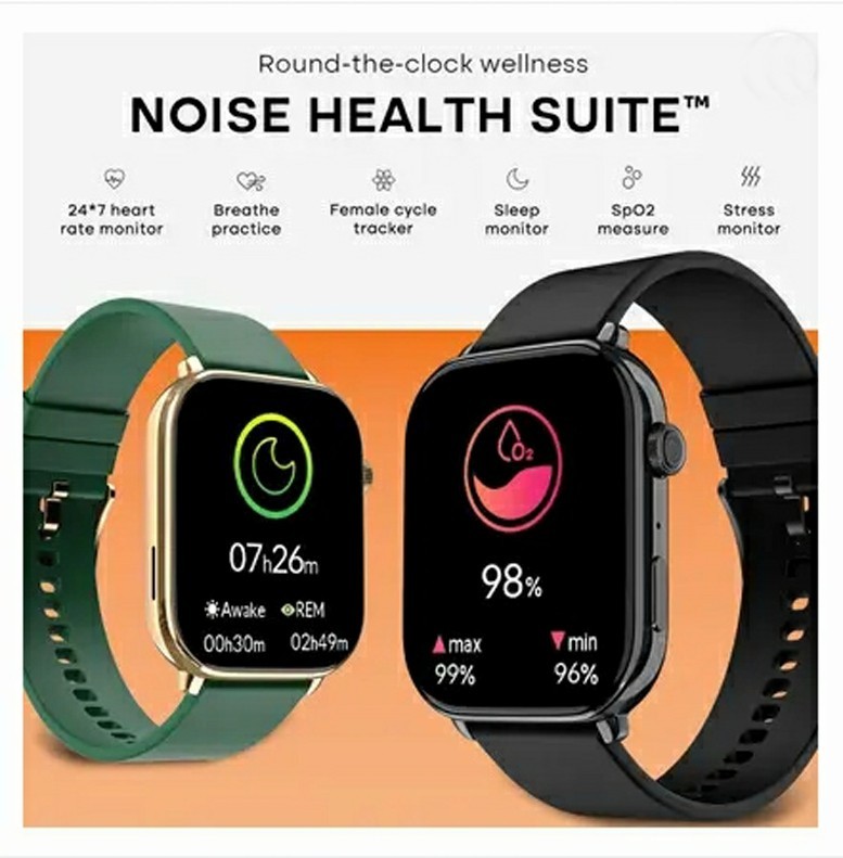 Smartwatch Noise Icon4 1.8” Amoled Display Bluetooth Calling AI Voice Assistant