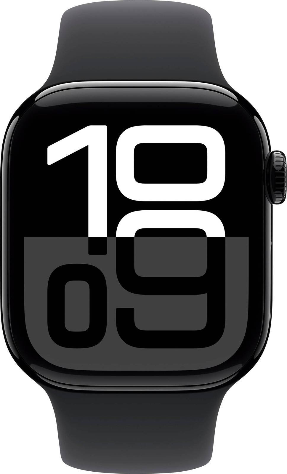 Apple Watch Gen 10 Series 10 Cell 42mm Jet Black Aluminum – Black Sport Band