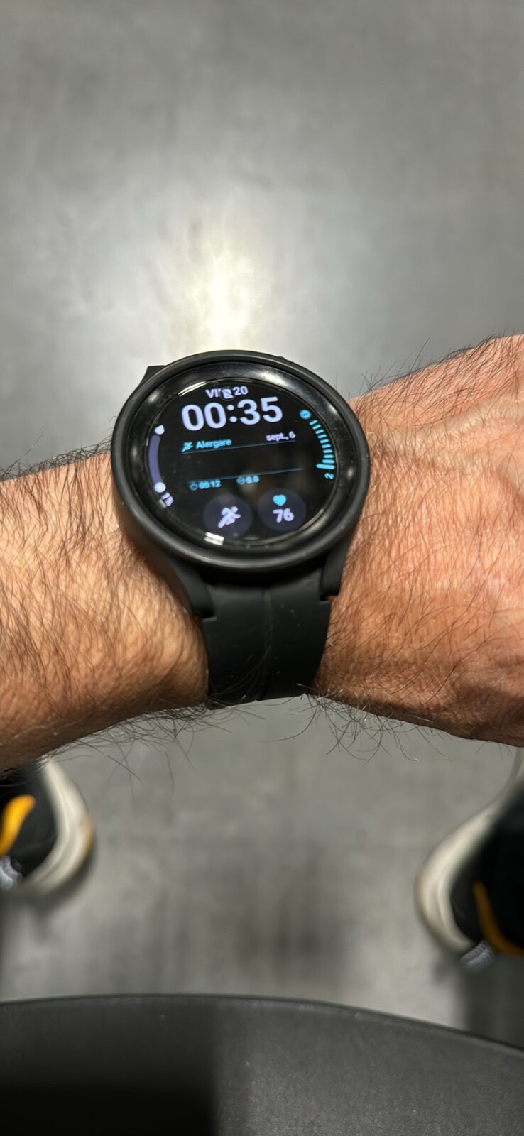 Samsung Galaxy Watch5 Pro SM-R920 45mm Titanium Case with D-Buckle Sport Band –