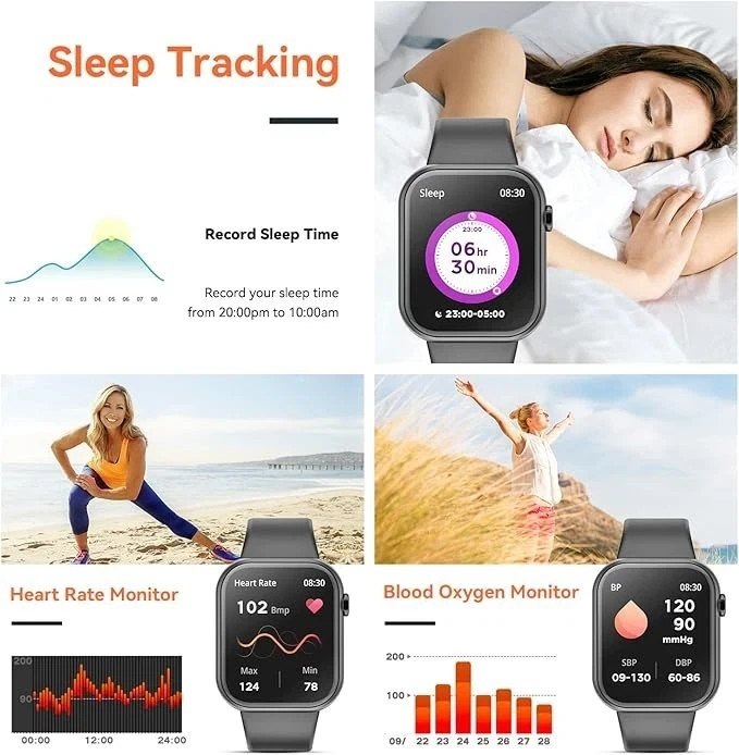 Reloj Inteligente de Mujer Hombre para Iphone Apple Samsung Android y Bluetooth