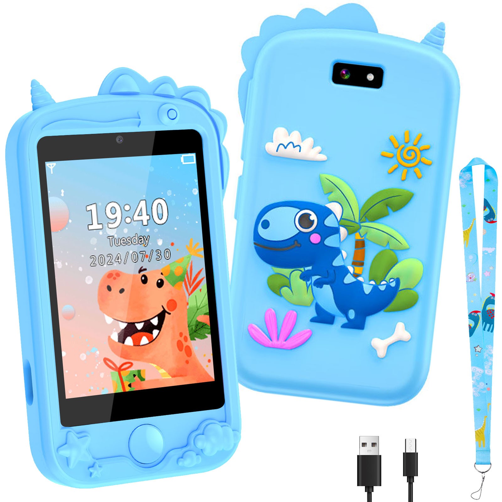 Kids Smart Phone Watch Touchscreen Smartwatch Phone Boys Girls Educational Toy