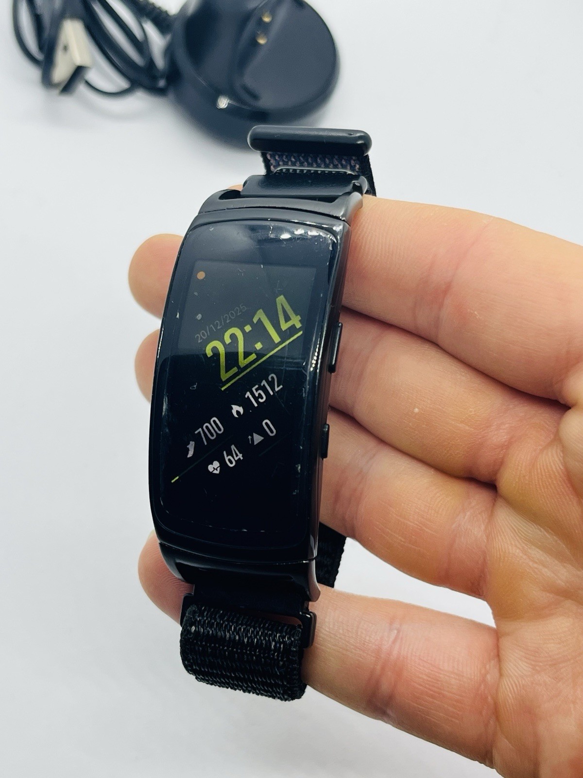 Samsung Gear Fit2 Pro R365 Fitness Smartwatch – Black