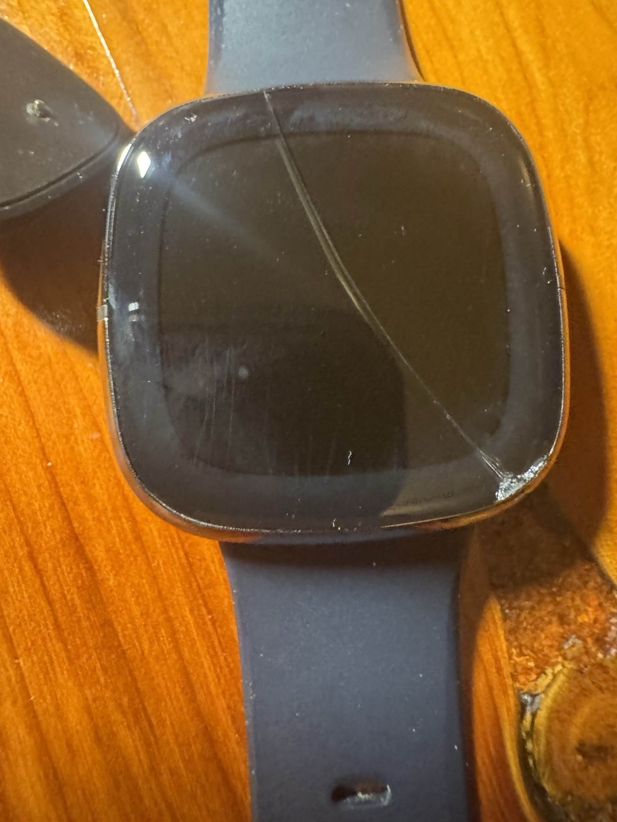 Fitbit Sense Smartwatch Black Silicone band