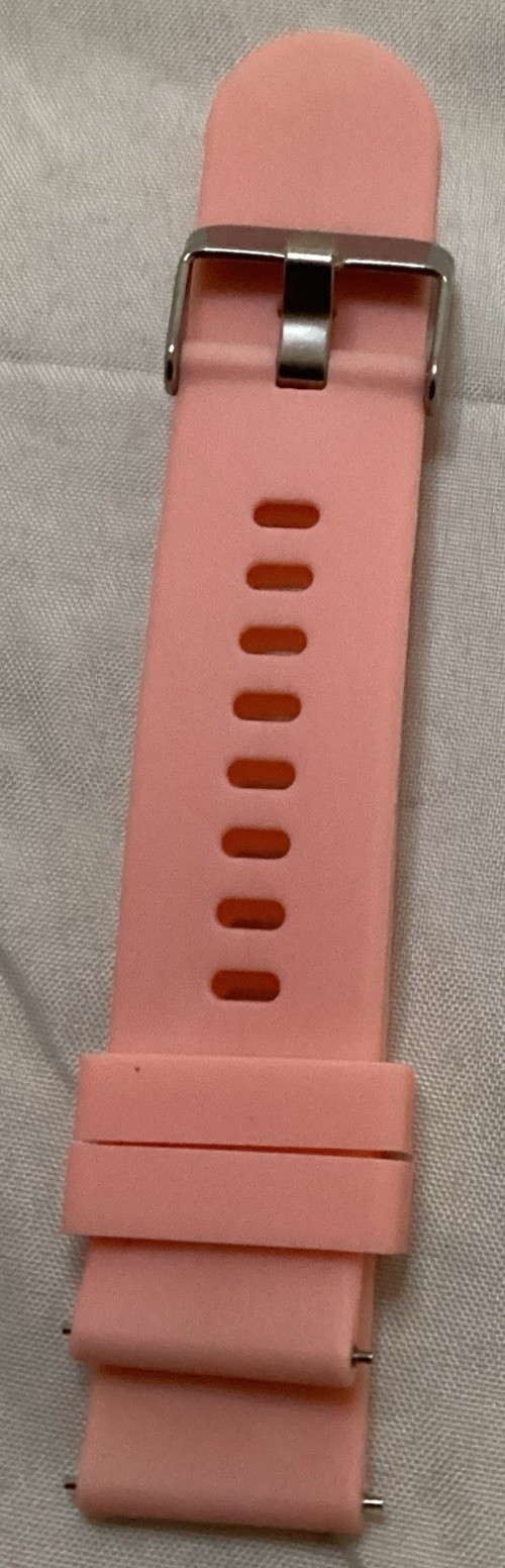 DOVIICO Smart Watch Rose Gold Pink Band Fitness Tracker Health Monitor