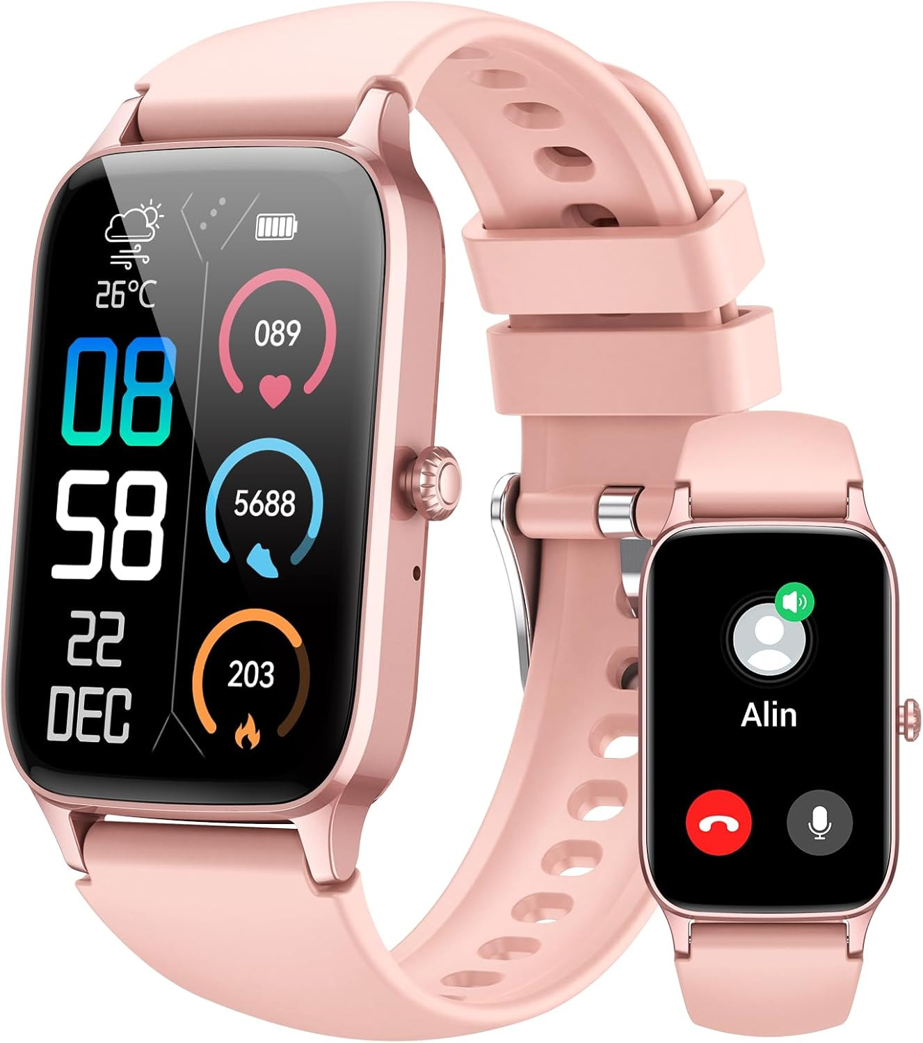 Smart Watch for Women, 1.57″ Smartwatch (Answer/Make Call), 2025 NEW Fitness Tra