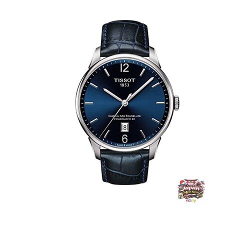 TISSOT Chemin des Tourelles Automatic Watch Leather Strap T0994071604700 Men’s
