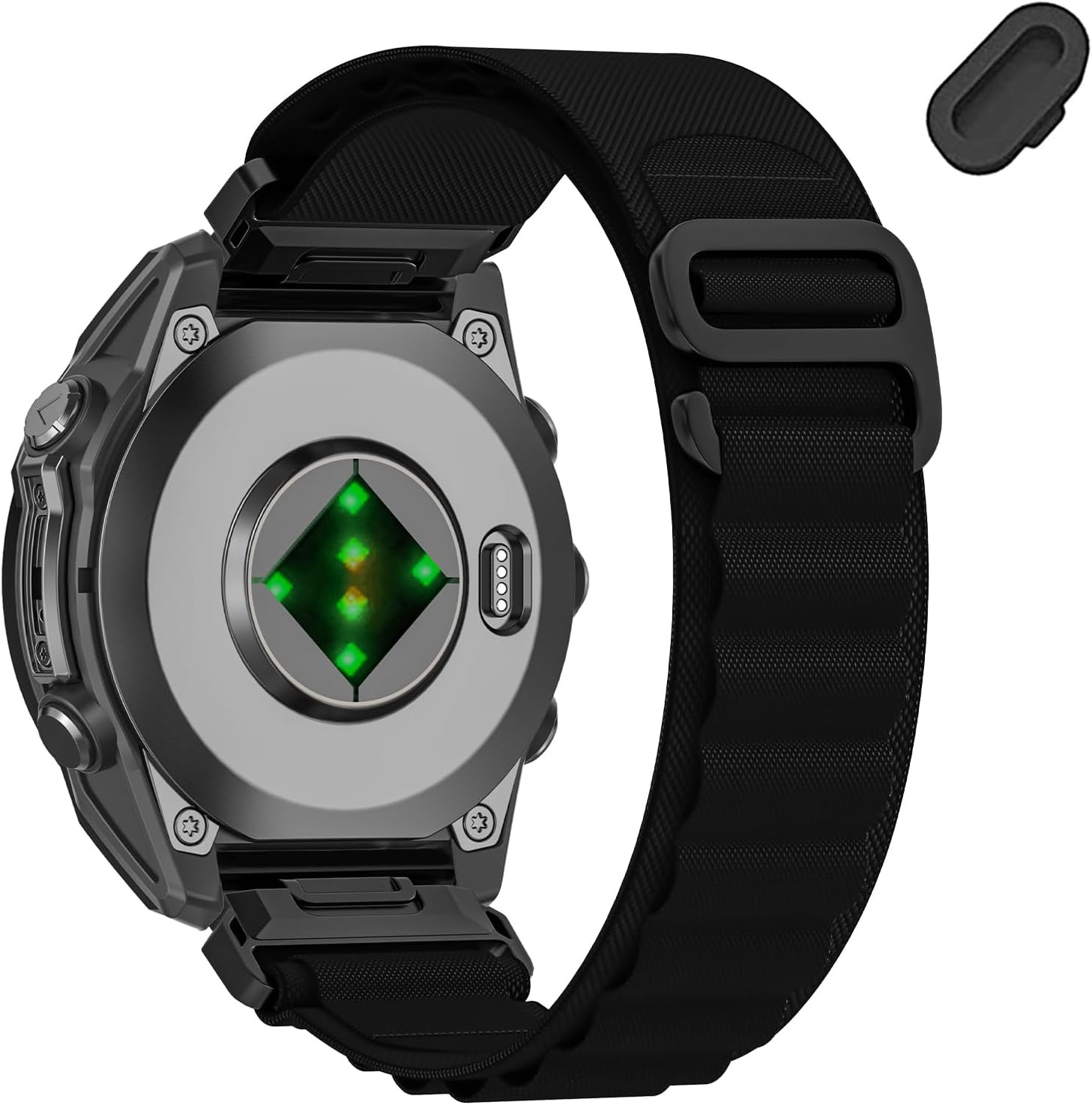 20mm Nylon Strap Compatible with Garmin Fenix 8 43mm/Descent Mk3 43mm