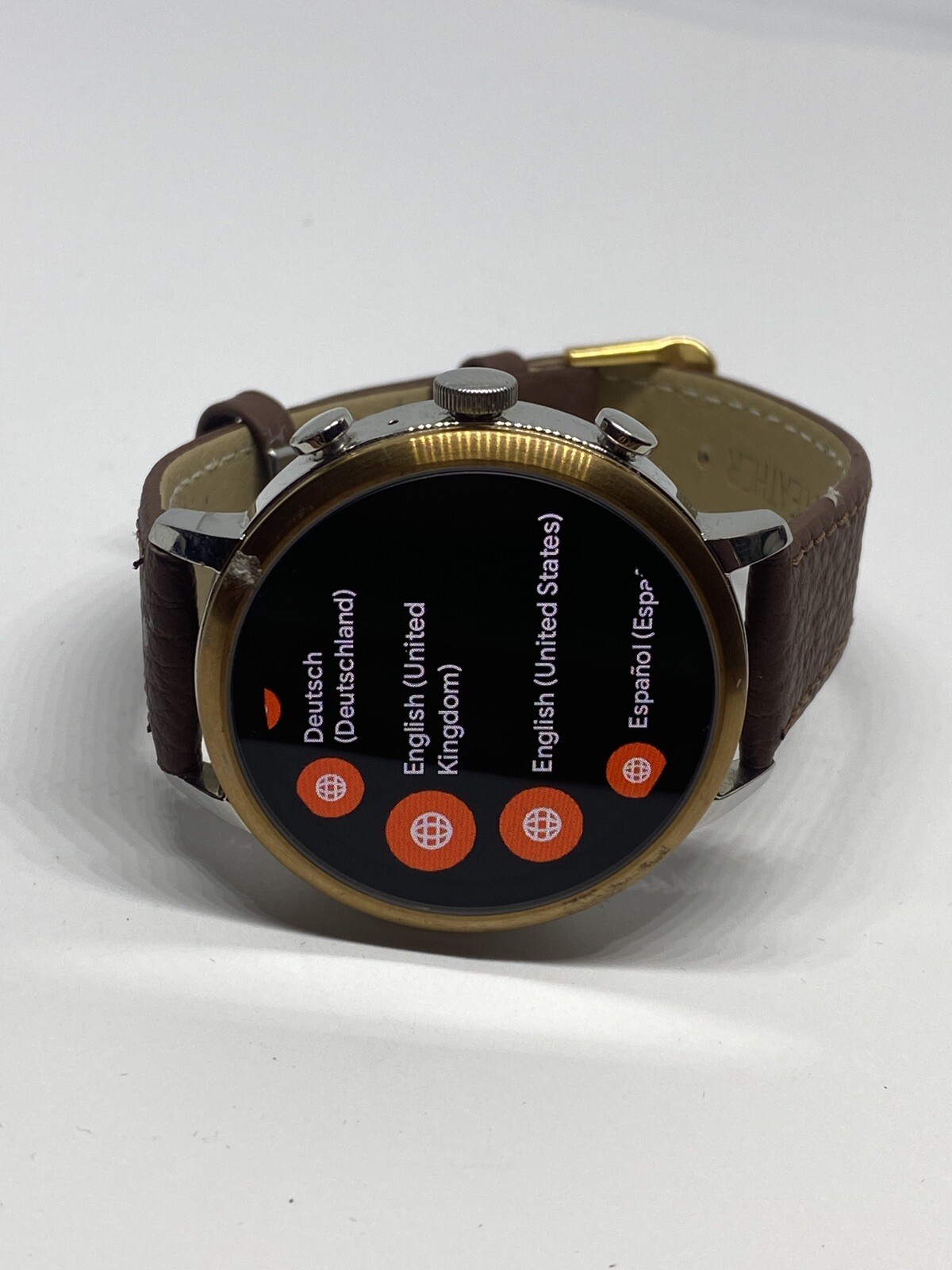 Fossil Gen 4 Authentic Digital Dial Smart Watch Custom Band FTW6016 AB376
