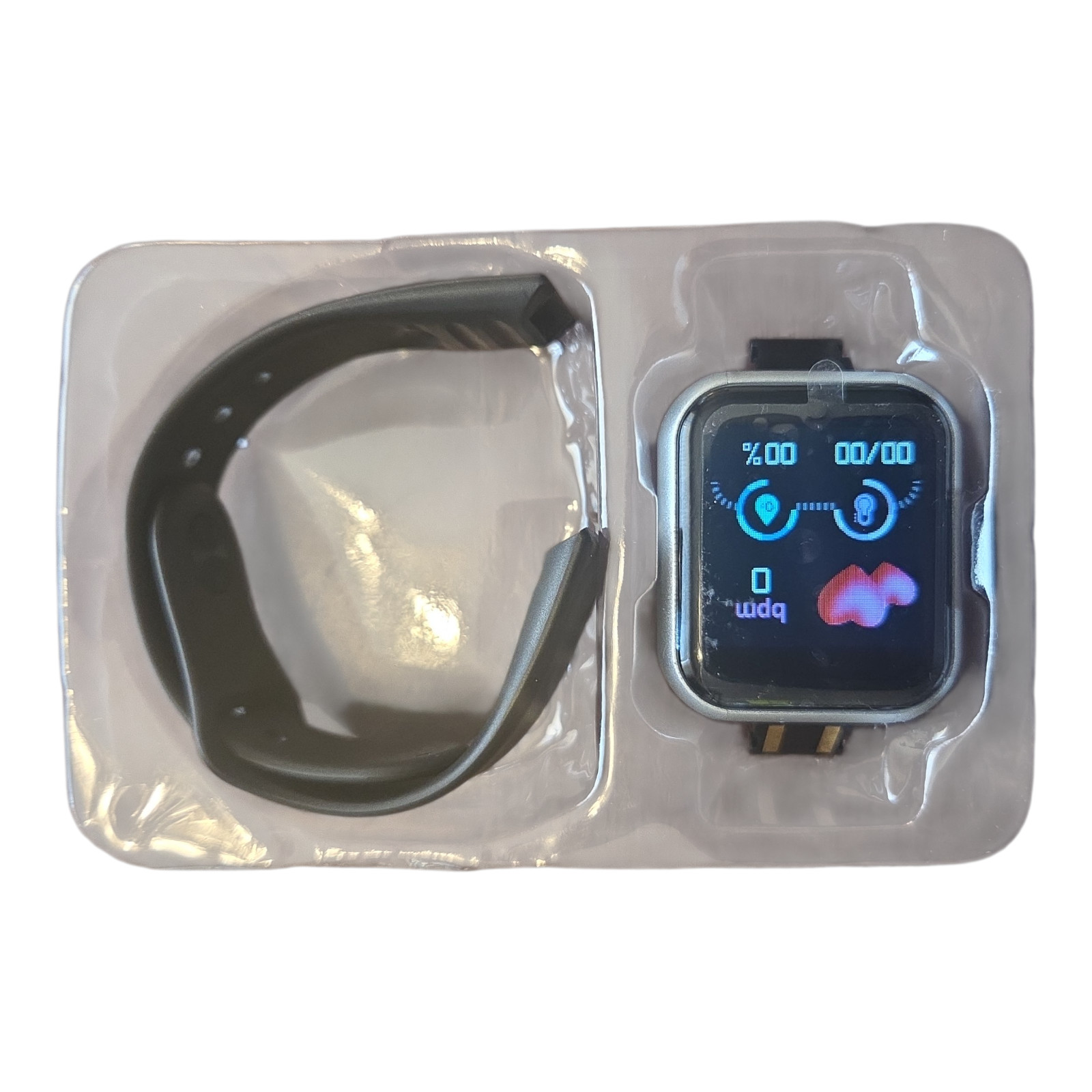 Smar t Watch Gaming Men Women Blood Pressure Fitness Waterproof Android, IOS