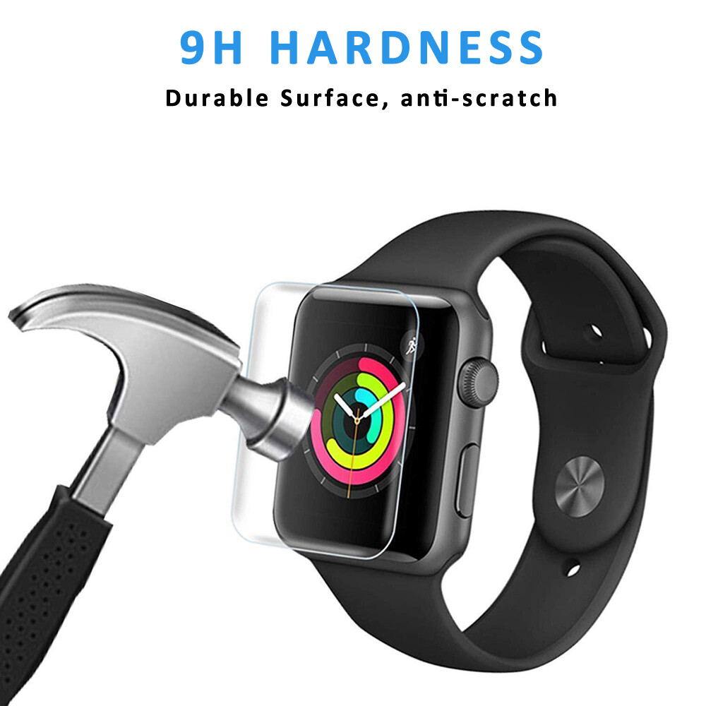 Apple Watch Series9 8/7/6/5 Ultra2 Tempered Glass Screen Protector 41/44/45/49mm
