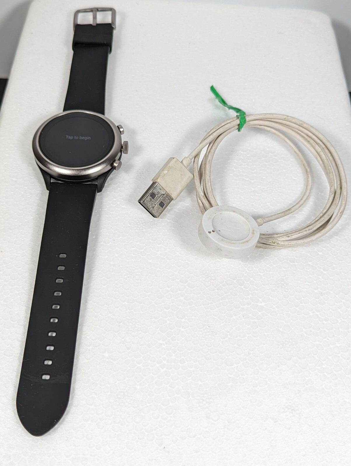 Fossil Sport Smartwatch 43mm Black Silicone