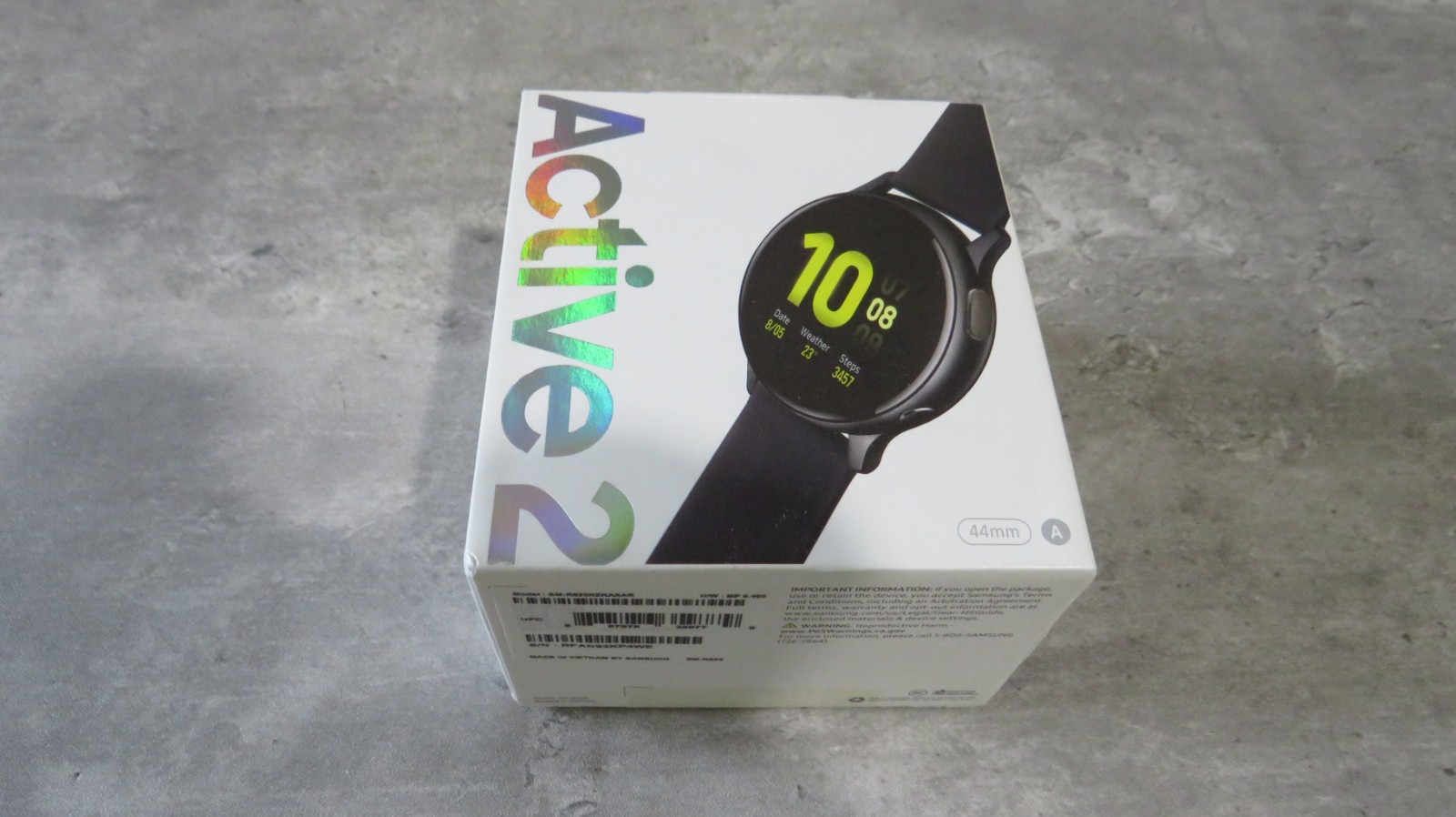 Samsung Galaxy Watch Active 2 SM-R820 44mm Aluminum Case with Sport Band…