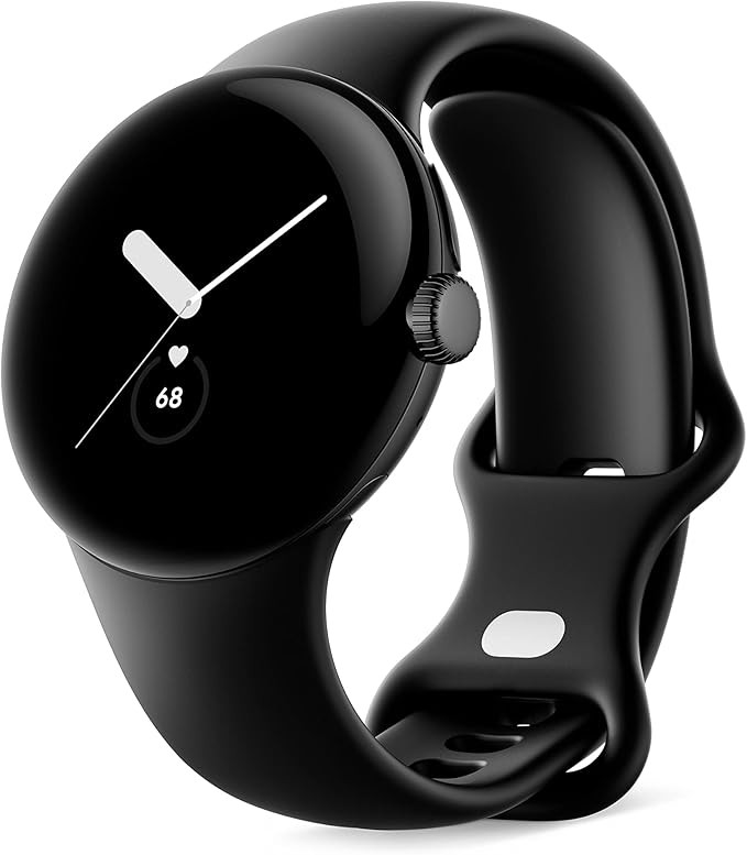 Google Pixel Watch 1 – 41mm (GPS+LTE) Stainless Steel Black Obsidian Active Band