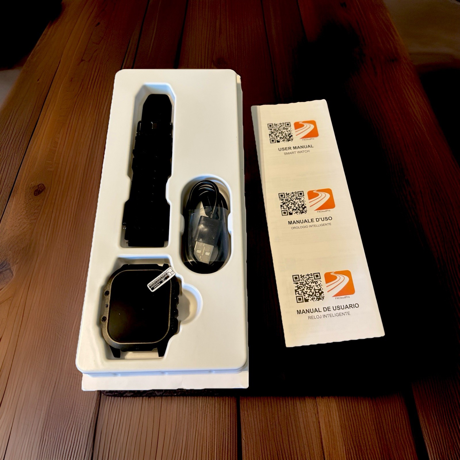 Active Life Smart Watch IOS + Android – Motion, Steps, Calories & More Open Box